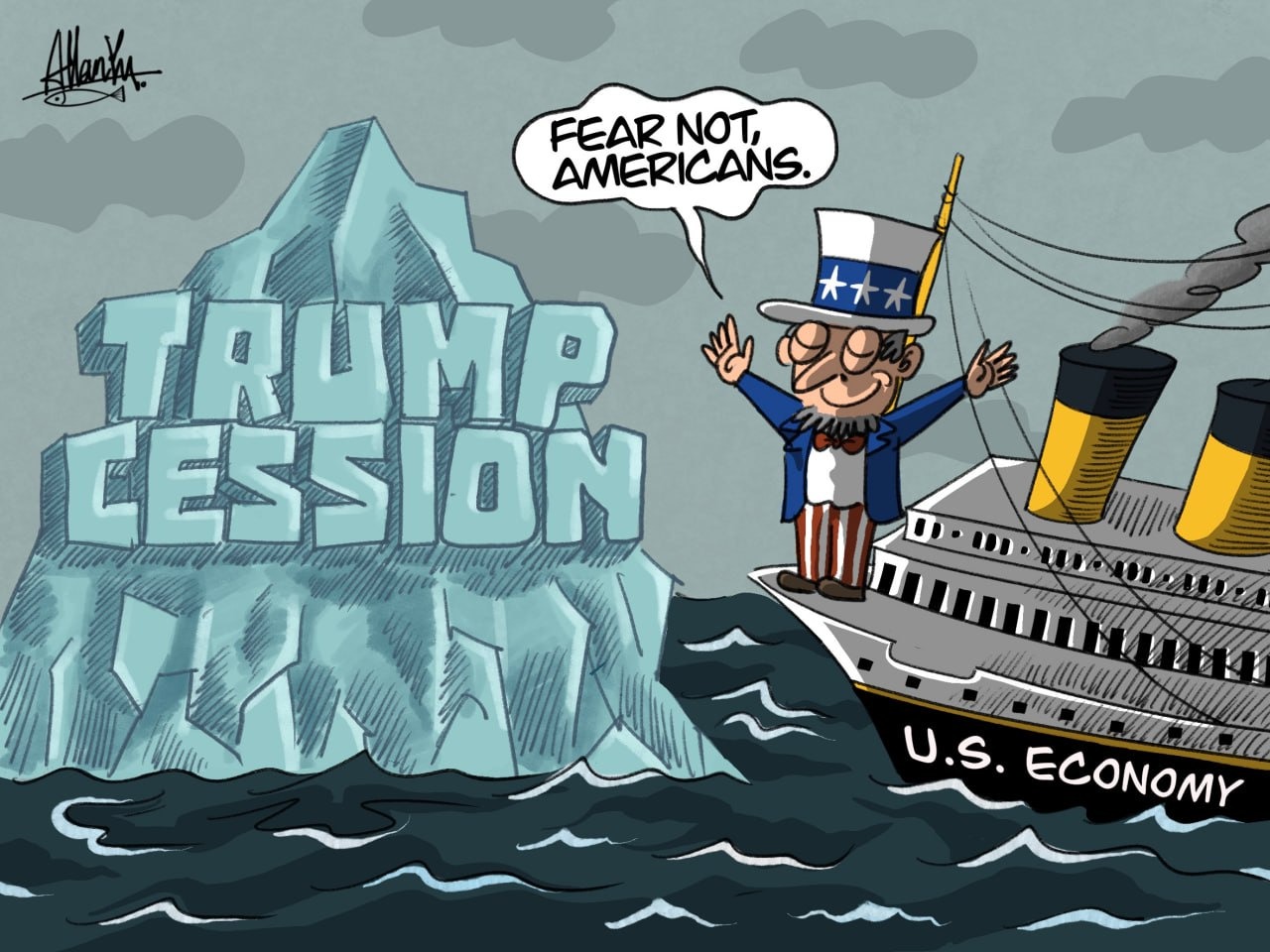 Trumpcession and the Propaganda Game: Who's Really Sinking? | Forexlive