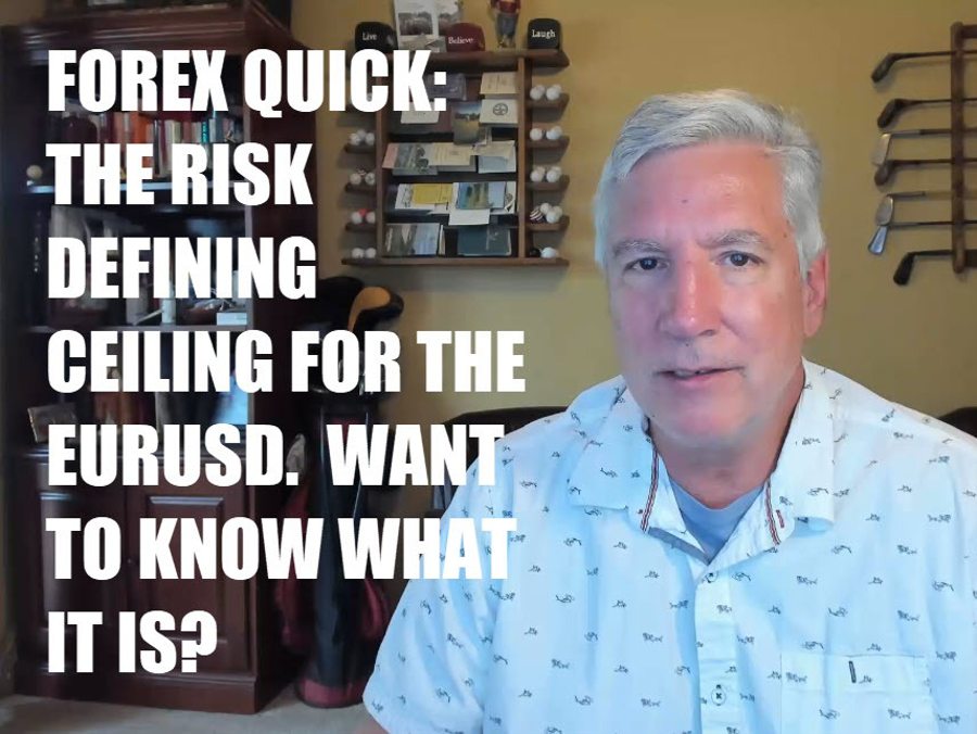 The risk defining ceiling for the EURUSD. Do you want to know what it is? | Forexlive The risk defining ceiling for the EURUSD. Do you want to know what it is? | Forexlive