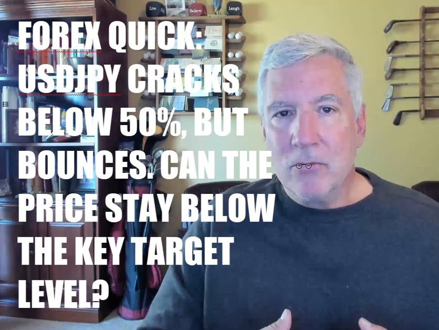 USDJPY cracks lower but having trouble staying below the 50% retracement | Forexlive USDJPY cracks lower but having trouble staying below the 50% retracement | Forexlive