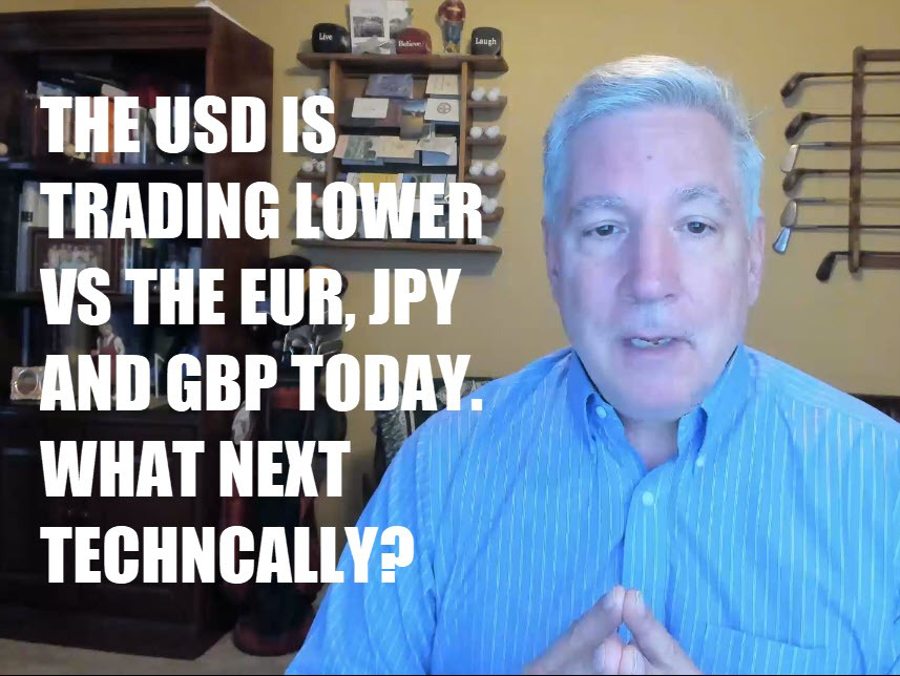 The USD is marginally lower in limited price action today. What key levels are in play? | Forexlive