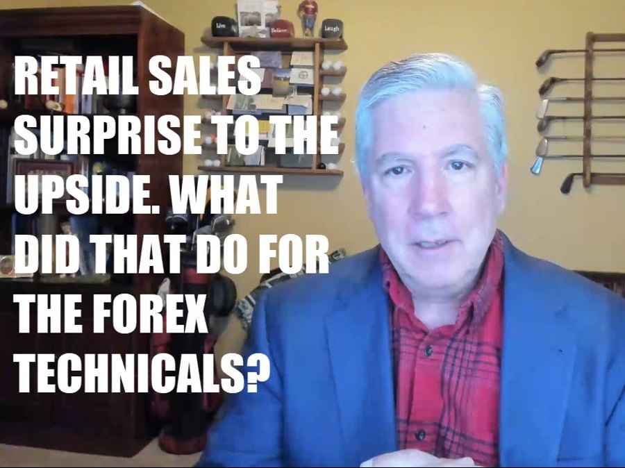 VIDEO: Retail sales surprise to the upside. What did that do for the forex technicals? | Forexlive VIDEO: Retail sales surprise to the upside. What did that do for the forex technicals? | Forexlive