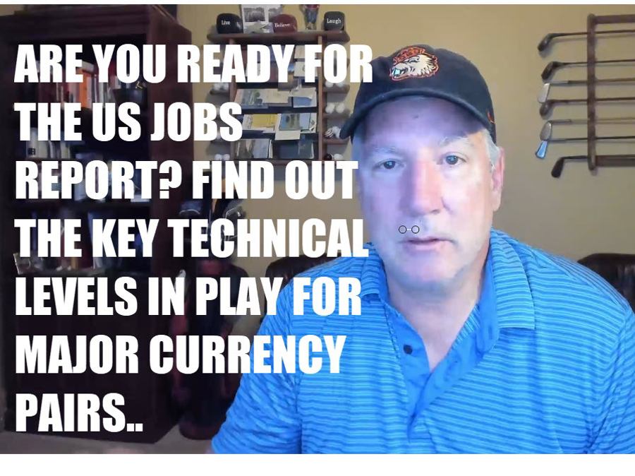 Technical levels in play for the EURUSD, USDJPY and GBPUSD ahead of the US jobs report. | Forexlive Technical levels in play for the EURUSD, USDJPY and GBPUSD ahead of the US jobs report. | Forexlive