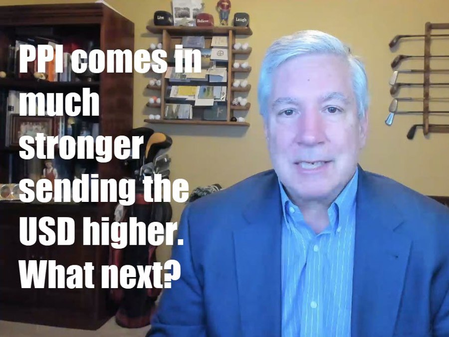 FOREX TECHNICAL VIDEO:PPI comes in hotter than expected sending the USD higher. What next? | Forexlive FOREX TECHNICAL VIDEO:PPI comes in hotter than expected sending the USD higher. What next? | Forexlive