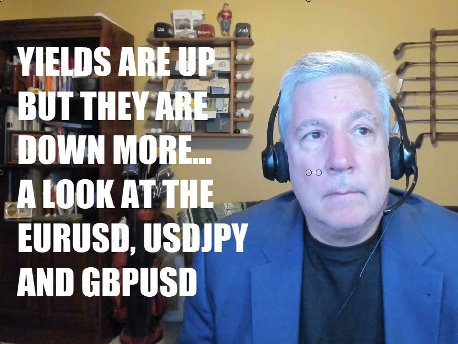 Yields are up, but they are down more. Confused? | Forexlive Yields are up, but they are down more. Confused? | Forexlive