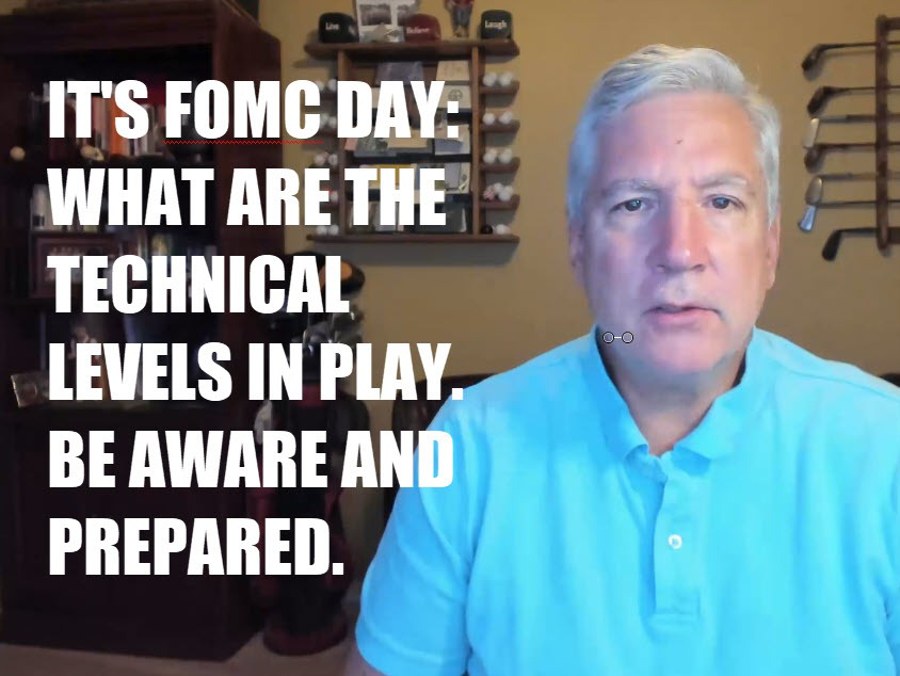 It's FOMC Day:What technical levels are in play ahead of the rate decision?  Be prepared! | Forexlive It's FOMC Day:What technical levels are in play ahead of the rate decision?  Be prepared! | Forexlive