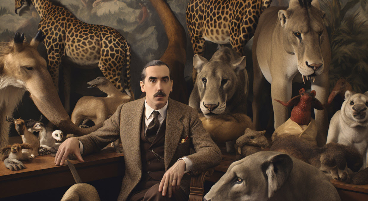 Keynes surrounded by animal spirits