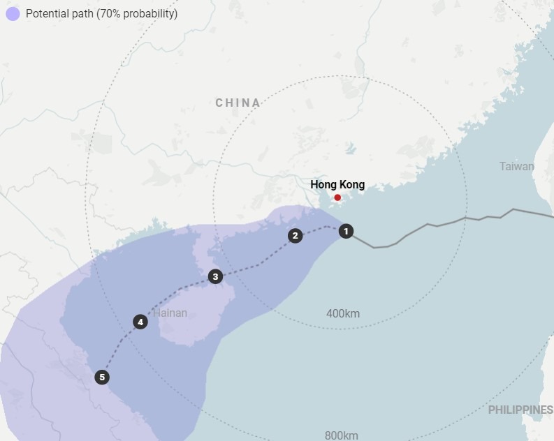 Trading Hong Kong markets has been delayed due to Typhoon Koinu