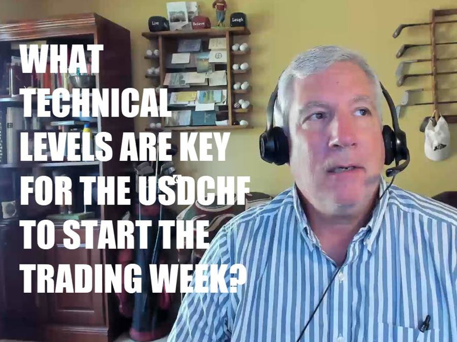 The biggest mover to start the week is the USDCHF.  What technical levels are in play? | Forexlive The biggest mover to start the week is the USDCHF.  What technical levels are in play? | Forexlive