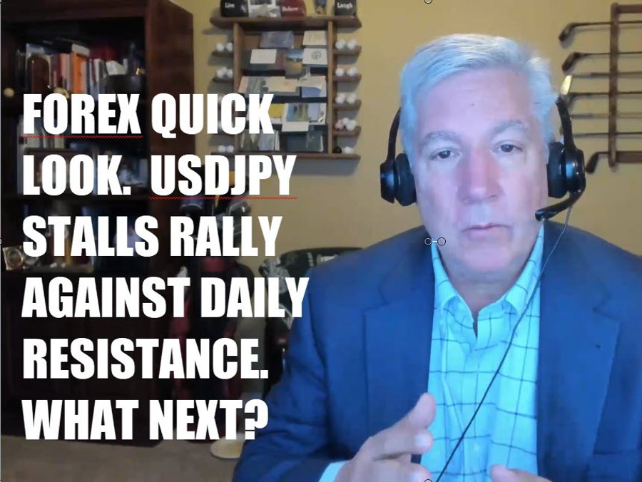 VIDEO: USDJPY finds sellers near the 50% retracement. What next? | Forexlive VIDEO: USDJPY finds sellers near the 50% retracement. What next? | Forexlive