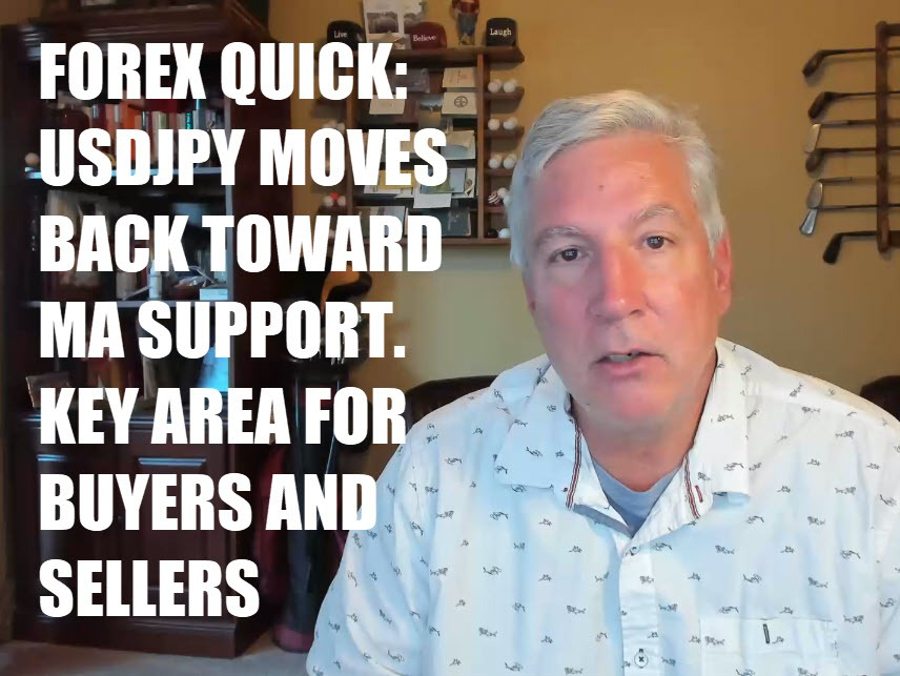 FOREX QUICK: USDJPY moves off resistance and back toward MA support | Forexlive FOREX QUICK: USDJPY moves off resistance and back toward MA support | Forexlive