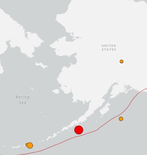 alaska earthquake 17 July 2025 2
