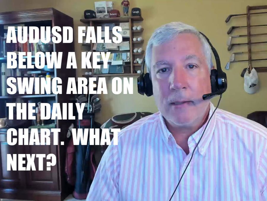 The AUDUSD trades to the lowest level since June 1. Breaks below swing area on daily chart | Forexlive The AUDUSD trades to the lowest level since June 1. Breaks below swing area on daily chart | Forexlive