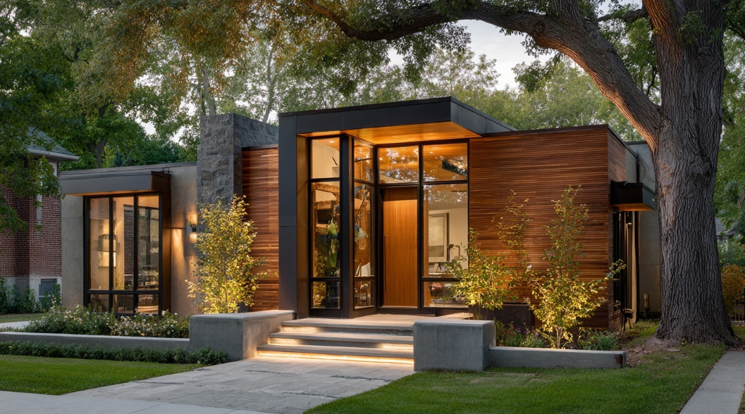 contemporary home