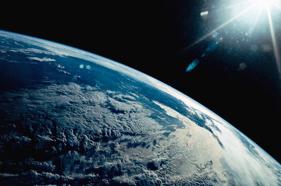 earth from space