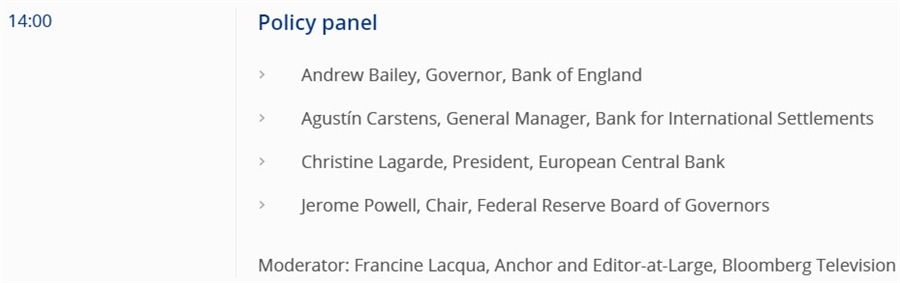 ecb sintra panel 29 June 2022