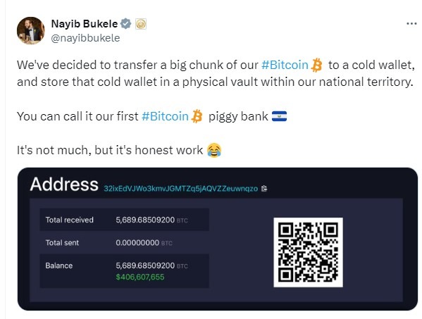 el salvador btc wallet vault
