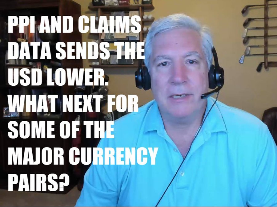 BREAKOUT.  The PPI and claims data send the USD lower.What next? | Forexlive BREAKOUT.  The PPI and claims data send the USD lower.What next? | Forexlive
