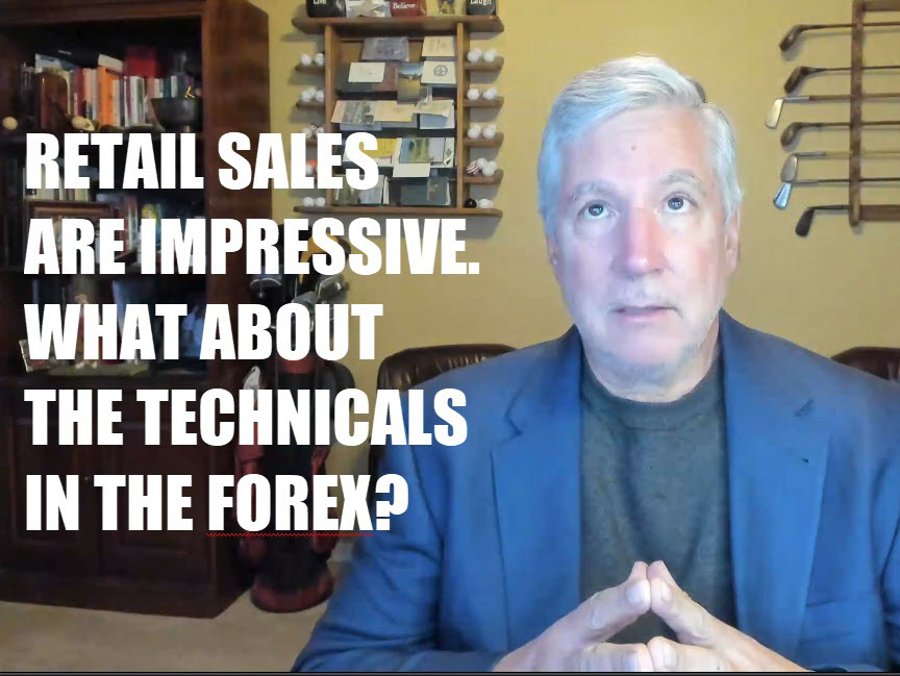 VIDEO:The retail sales? Impressive. It keeps the Fed on target. What about the technicals? | Forexlive VIDEO:The retail sales? Impressive. It keeps the Fed on target. What about the technicals? | Forexlive