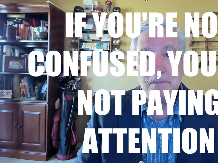 Should you’re not confused, you are not paying consideration Should you’re not confused, you are not paying consideration