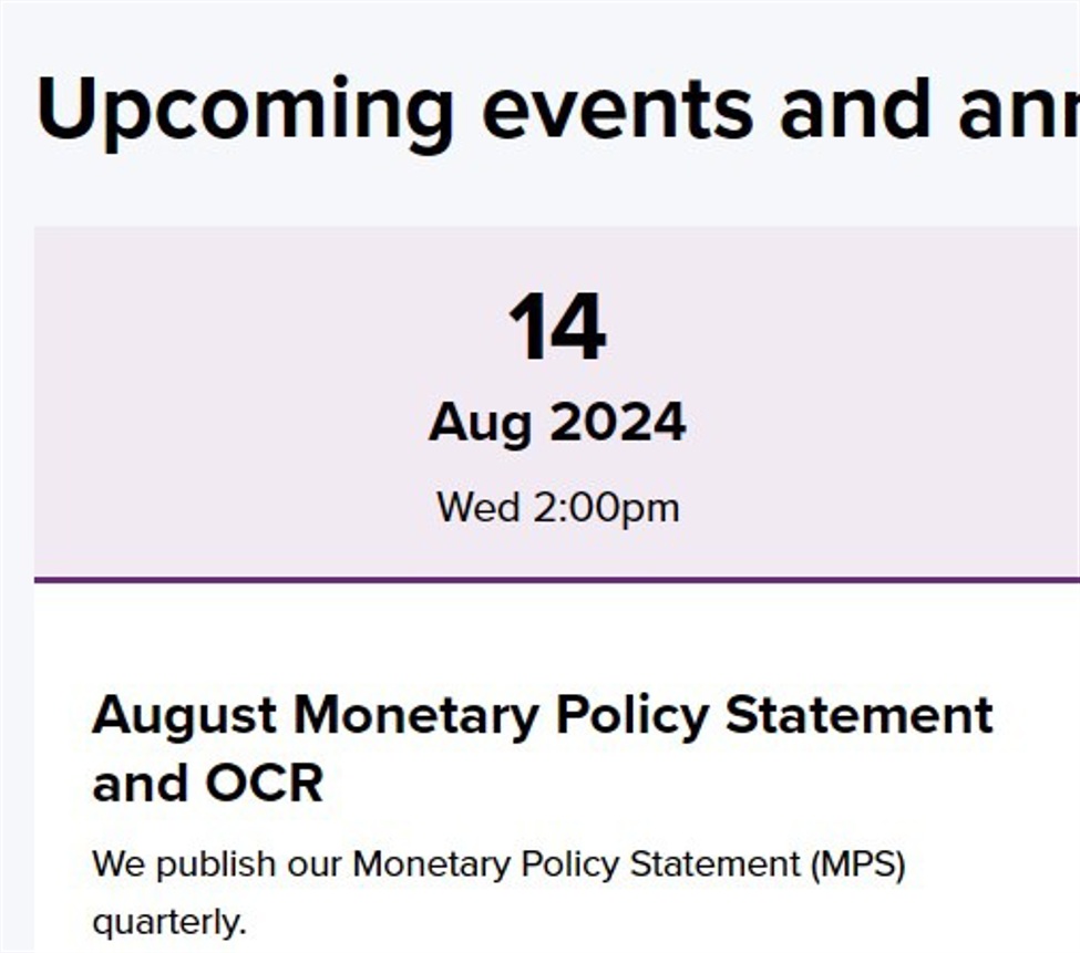 RBNZ monetary policy meeting - Reuters poll is not clear cut, 19 say hold, 12 say 25bp cut