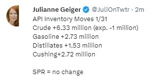 spr api oil 01 February 2023