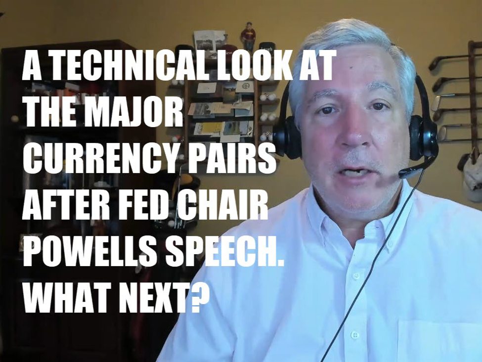 A technical look at the major currency pair after Fed Chair Powell Jackson Hole speech | Forexlive A technical look at the major currency pair after Fed Chair Powell Jackson Hole speech | Forexlive