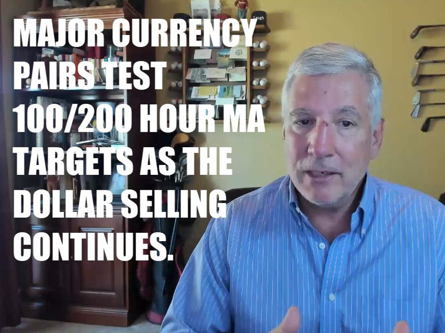 A number of major indices are testing key MA resistance/support level | Forexlive A number of major indices are testing key MA resistance/support level | Forexlive